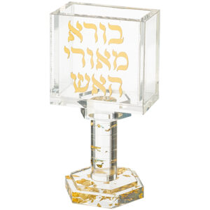 בורא מאורי האש מאקריליק "אותיות בולטות"