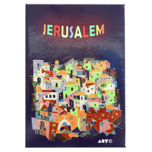 מגנט פח 58 ס"מ ירושלים אנגלית
