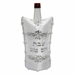 כיסוי לבקבוק יין סטן "עיטורים" 26 ס"מ