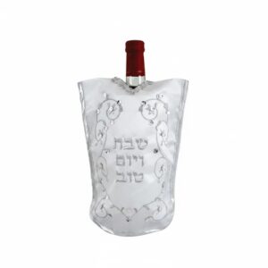 כיסוי לבקבוק יין סטן "עלים" 26 ס"מ
